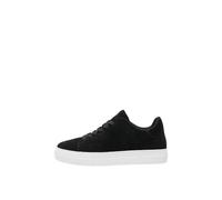 SELECTED HOMME Men's Slhdavid Chunky Suede Sneaker Noos, Black, 9 UK