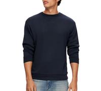 SELECTED HOMME Men's Slhemanuel Soft Crew Neck Sweat Noos Sweatshirt, Sky Captain, L