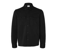 SELECTED HOMME Men's Slhjackie W Noos Sweat Jacket, Black, L