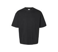 SELECTED HOMME Men's Slhlooseoscar Ss O-Neck Tee Noos T-Shirt, Black, S