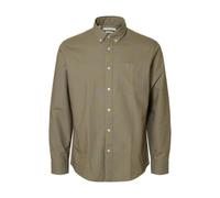 SELECTED HOMME Men's Slhregrick-ox Shirt Ls Noos, Vetiver, XL