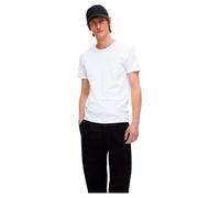SELECTED HOMME Men's Slhroland SS O-Neck Tee 3-Pack Noos T-Shirt, Bright White, L