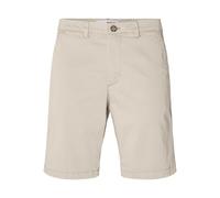 SELECTED HOMME Men's Slhslim-Miles Flex Shorts Noos Chino, Moonstruck, XXL