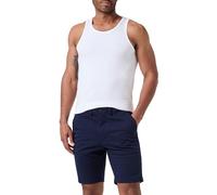 SELECTED HOMME Men's Slhslim-Miles Flex Shorts Noos Chino, Sky Captain, S