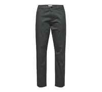 SELECTED HOMME Men's Slhslim-New Miles 175 Flex Pants W N Chino, Dark Shadow, 34 W/32 L