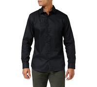 SELECTED HOMME Men's SLHSLIMNEW-Mark Shirt LS B NOOS Dress, Black, S