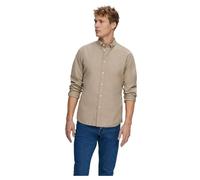 SELECTED HOMME Men's Slhslimrick-poplin Shirt Ls Noos Long Sleeve, Morel, M
