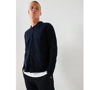 Selected Homme Mike Light Long Sleeve Knitted Cardigan, Navy, Size S, Men Navy