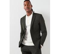 Selected Homme Neil Slim Fit Blazer Suit Jacket, Dark Green, Size 46, Men Dark Green