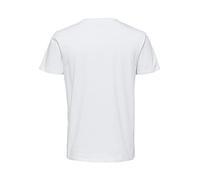 SELECTED HOMME Men's 16073457 T-Shirt, White (Bright Whitebright White), X-Large
