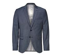 SELECTED HOMME NOS Men's Slhslim-mylobill Lt Blue Strc BLZ B Noos Blazer Not Applicable, Light Blue, 44