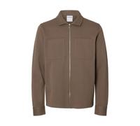SELECTED HOMME Slhjackie Sweat Zip Jacket Noos, Morel., L