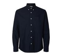 SELECTED HOMME Slhregrick-Ox Shirt Ls Noos, Sky Captain, M