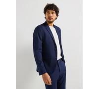 Selected Homme Slim Fit Cedric Structured Blazer - Navy, Navy, Size 52, Men Navy