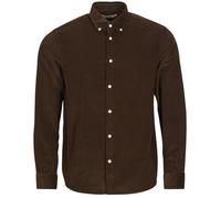 Selected Long sleeved Shirt SLHREGDANNI CORD in Brown EU L