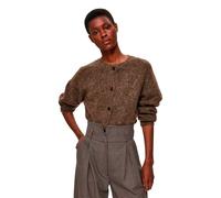 Selected Lulu Knit Cardigan Brown XL Woman