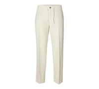 SELECTED MEN Slh196-Straight Leroy Linen BLD PNT Noos, Cloud Dancer, S