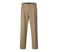 SELECTED MEN Slh220-Loose Finn Flex Pants Noos, Greige, L