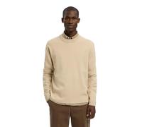 SELECTED MEN Slhteller Fn Relaxed Crew Neck Noos, Oatmeal, M