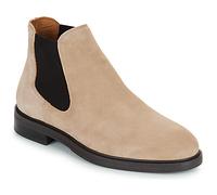 Selected Mid Boots SLHBLAKE SUEDE CHELSEA BOOT in Beige 7