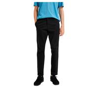 SELETED HOMME Men's SLHSLIM-New Miles 175 Flex Pants W N Chino, Black, 32/34, Black, 32 W/34 L
