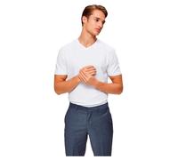 Selected New Pima Short Sleeve V Neck T-shirt