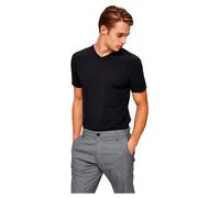 SELECTED HOMME Men's 16073458 T-Shirt, Black (Blackblack), L