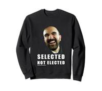 Selected NOT Elected - Zohran Mamdani Funny Graphic Sweatshirt