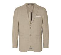 SELECTED HOMME Men's Slhslim-Oasis Linen BLZ Noos Suit Jacket, Sand, 38L