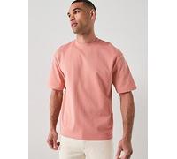 Selected Oscar Loose Fit T-Shirt, Rose Dawn, Size L, Men Rose Dawn