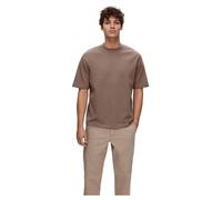 Selected Oscar Relax Fit Short Sleeve T-shirt Brown S Men