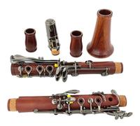 Selected Professional Clarinet Bb Rosewood Body Black Nickel Plated Key Material Clarinet Musical Instruments