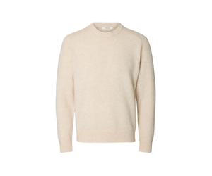 SELECTED Rai crew-neck sweater - Neutrals S-M-L-XL-XXL