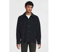 Selected Regtate Cord Casual Overshirt, Sky Captain, Size M, Men Ky Captain