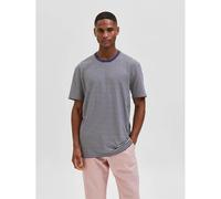 Selected Relax Butch Stripe Short Sleeve T-shirt