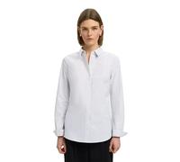 Selected Romie Striped Fitted Long Sleeve Shirt White 40 Woman