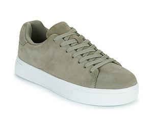 Selected Shoes (Trainers) SLHDAVID CHUNKY SUEDE SNEAKER in Kaki 9
