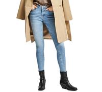 Selected Sophia Mid Waist Skinny Jeans Blue 26 / 32 Woman