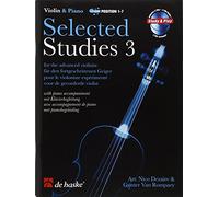 Selected Studies 3: For the Advanced Violinist, with Piano Accompaniment