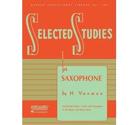 Selected Studies. Saxophone.: For Saxophone (Rubank Educational Library, 106)