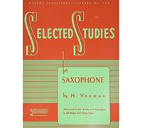 Selected Studies: For Saxophone (Rubank Educational Library, 106)