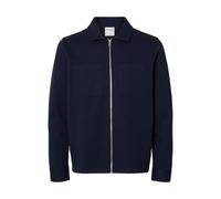 Selected Mens Polo Collar Zip Up Jacket Navy Blazer XL