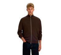 Selected Teller Relaxed Fit Full Zip Sweater