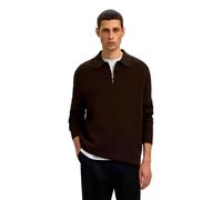 Selected Teller Relaxed Fit Half Zip Sweater