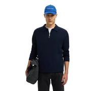 Selected Teller Relaxed Fit Half Zip Sweater