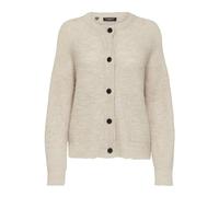 Selected Women's Cardigan Relaxed Fit Round Neck Raglan Sleeve Dropstitch