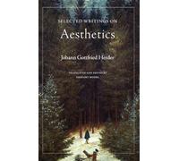 Selected Writings on Aesthetics