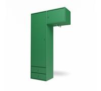 Selection Attire II Wardrobe With Hanging Rail 152-Parsley