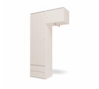 Selection Attire II Wardrobe With Hanging Rail 158-Oat