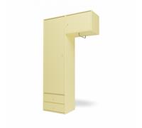 Selection Attire II Wardrobe With Hanging Rail 159-Camomile